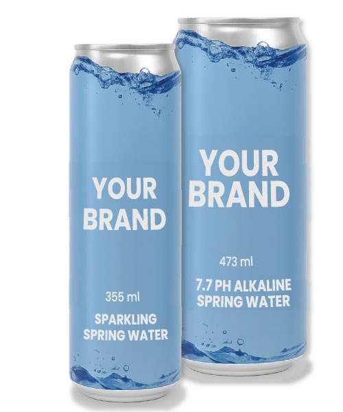 Aluminum can production concept